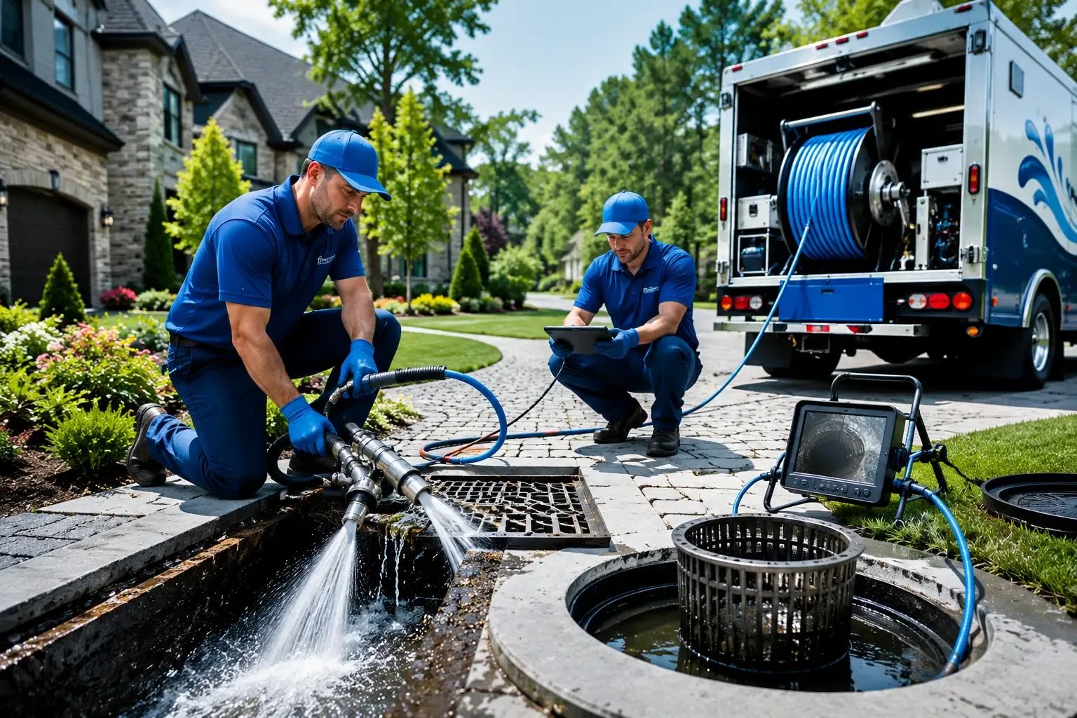 Local outdoor drain cleaning professionals in Logandale, NV